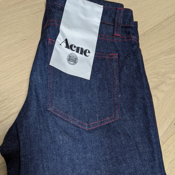 Acne Flex Dark Wash Red Stitching - Picture 4 of 4